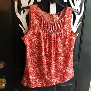 Banana Republic polyester sleeveless top